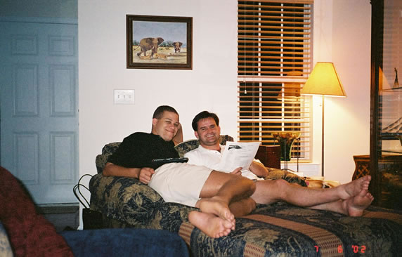 The Brothers plotting something as usual